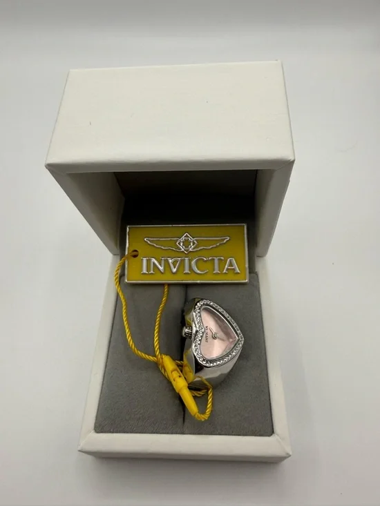 Invicta Mini Angel Women's Ring Watch - 18.5mm, Steel (49571) - Picture 5 of 6